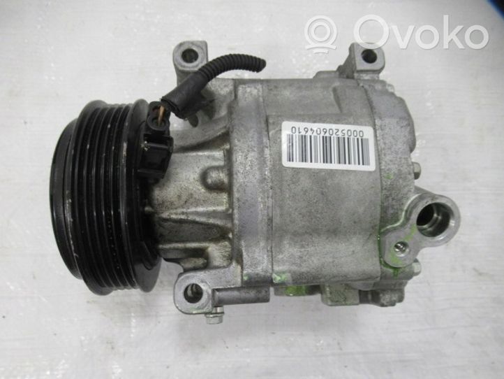 Fiat 500 Abarth Ilmastointilaitteen kompressorin pumppu (A/C) 52060461SCSB06