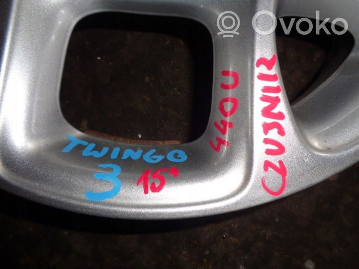 Renault Twingo III R15 alloy rim 