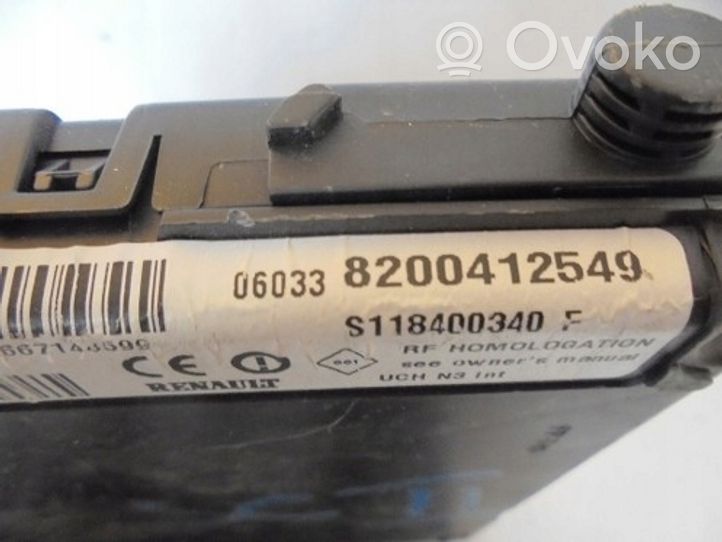 Renault Scenic II -  Grand scenic II Kit calculateur ECU et verrouillage 8200565863