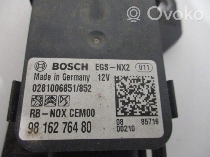 Peugeot 2008 I Sensore della sonda Lambda 9816276480