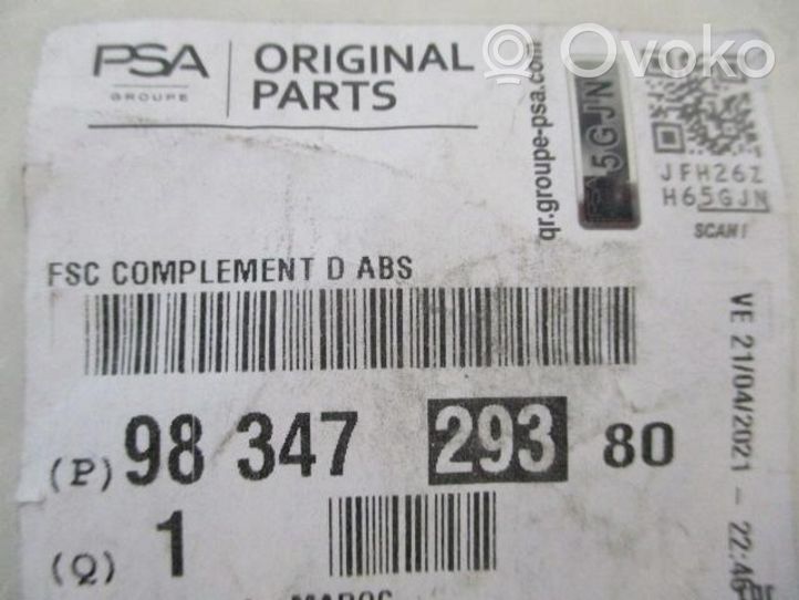 Opel Corsa F Takajarrun ABS-anturi 9834729380