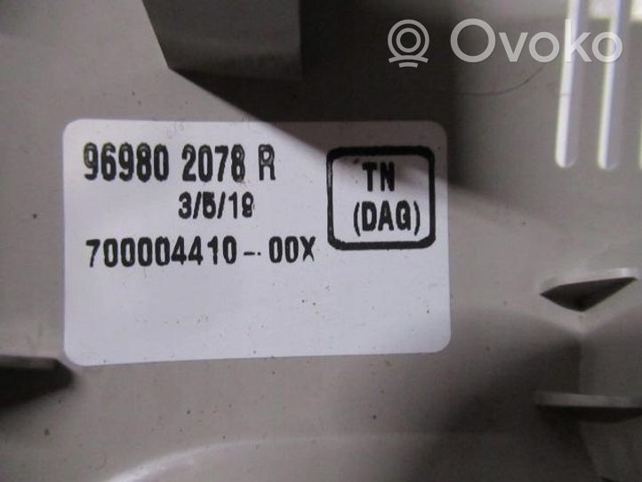 Renault Kadjar Kattokonsolin valaisinyksikön koristelista 969802078R