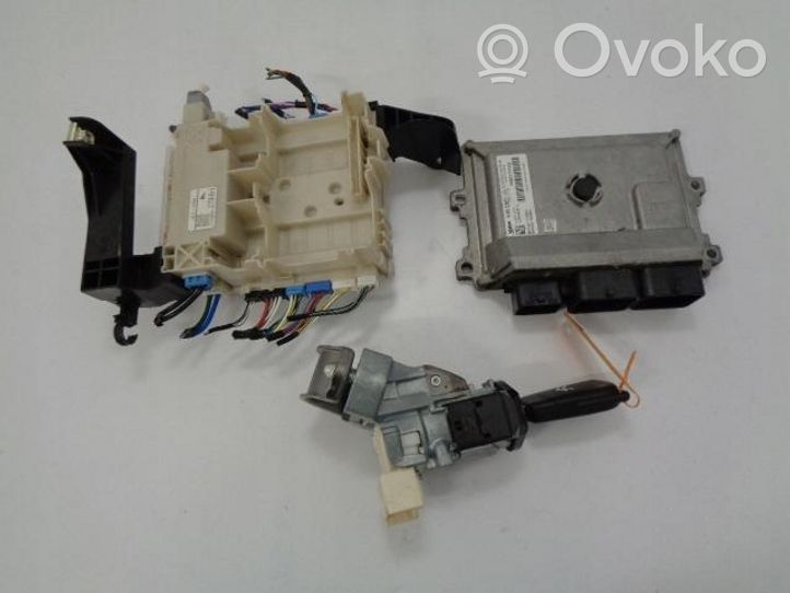 Citroen C1 Komputer / Sterownik ECU i komplet kluczy 