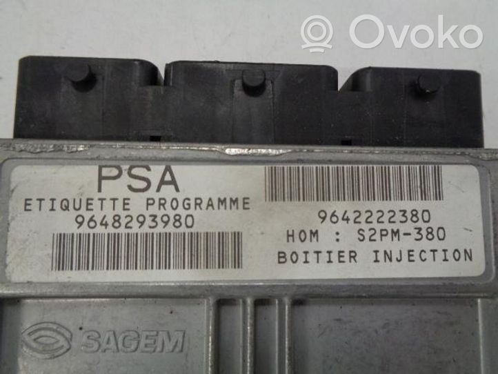 Citroen C3 Unité de commande, module ECU de moteur 