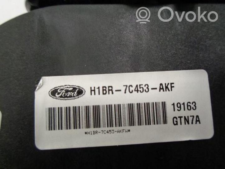 Ford Fiesta Perilla/embellecedor de cuero de la palanca de cambios H1BR-7C453-AKF