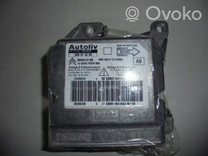 Citroen C3 Module de contrôle airbag 9666412180