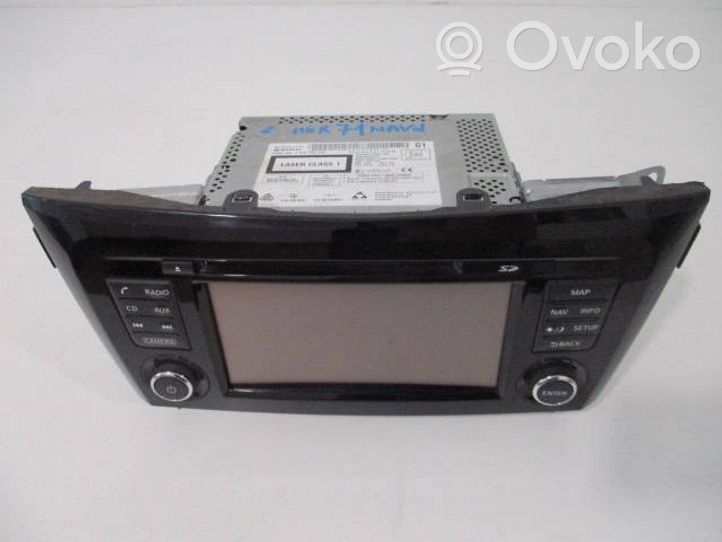 Nissan Qashqai Panel / Radioodtwarzacz CD/DVD/GPS 25915HV01A