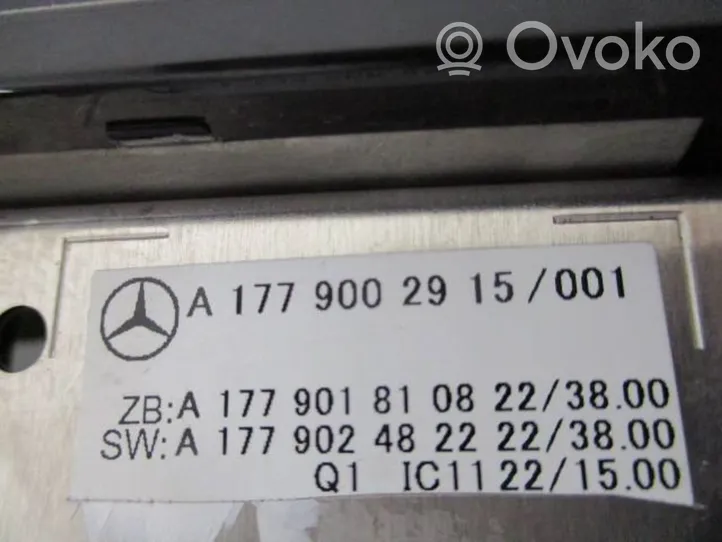 Mercedes-Benz A W177 Tachimetro (quadro strumenti) A1779002915