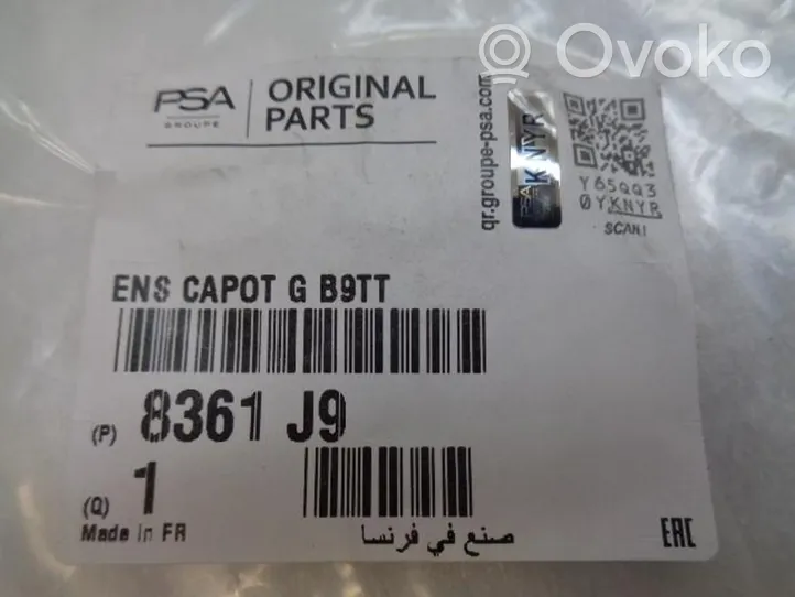 Citroen C3 Cache barre de toit 9682991080