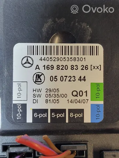 Mercedes-Benz A W169 Durų elektronikos valdymo blokas A1698208326