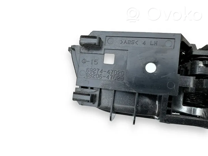 Toyota Prius (XW20) Serratura portiera anteriore 6927447020