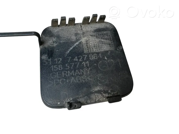 BMW 3 G20 G21 Galinis tempimo kilpos dangtelis 7427964