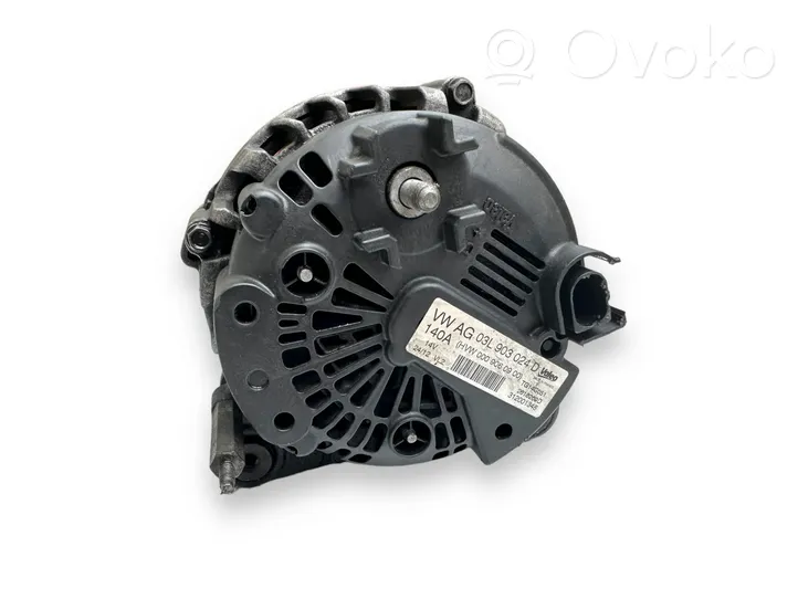 Volkswagen PASSAT B7 Generator/alternator 03L903024D