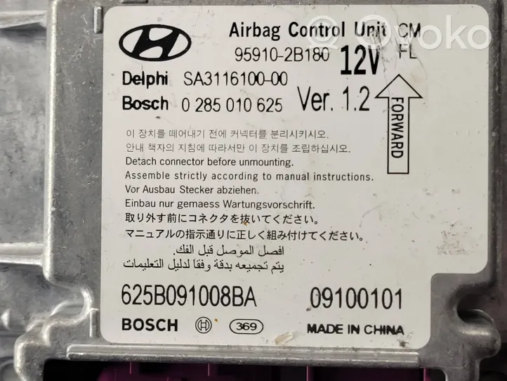 Hyundai Santa Fe Centralina/modulo airbag 959102B180