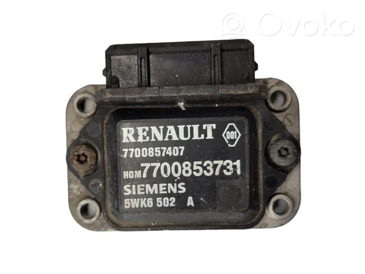 Renault Laguna I Ignition amplifier control unit 7700853731