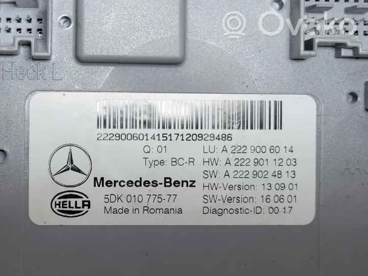 Mercedes-Benz GLE (W166 - C292) Altre centraline/moduli A2229006014