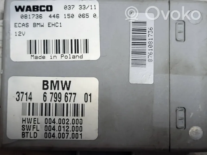 BMW 5 F10 F11 Pakabos valdymo blokas 6799677