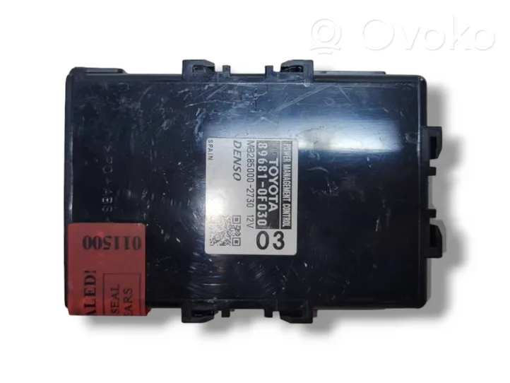 Toyota Avensis T270 Other control units/modules 896810F030