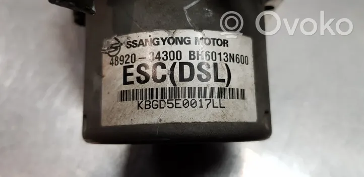 SsangYong Korando Pompe ABS 4892034300