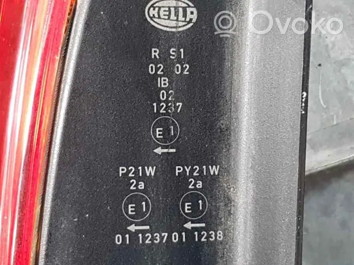 BMW 7 E65 E66 Ampoule, feu stop / feu arrière 011237011238