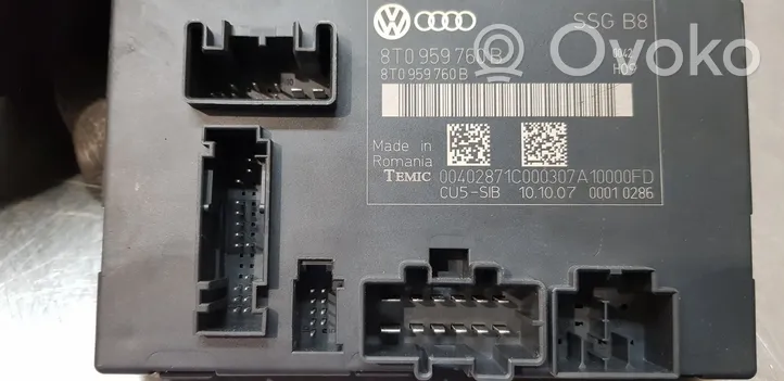 Audi A5 8T 8F Module de commande de siège 8T0959760B