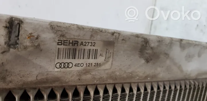 Audi A8 S8 D3 4E Radiatore di raffreddamento 4E0121251