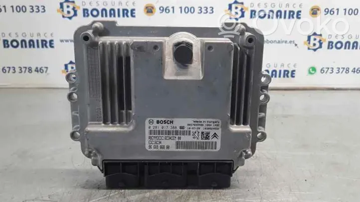 Citroen C3 Pluriel Engine control unit/module 9666986880