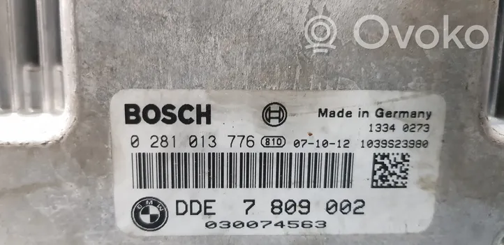BMW 1 E81 E87 Блок управления двигателя 7809002