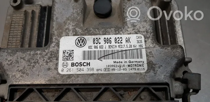 Volkswagen Golf SportWagen Moottorin ohjainlaite/moduuli 03C906022AK