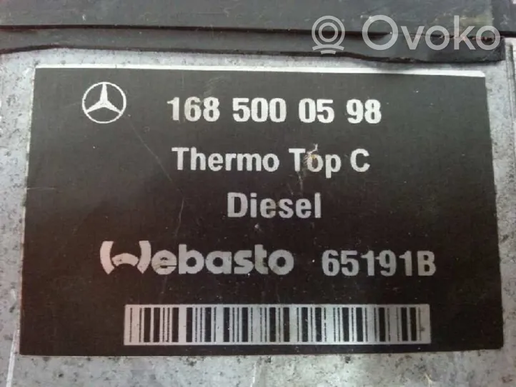 Mercedes-Benz A W168 Vanne de régulation de chauffage 1685000698