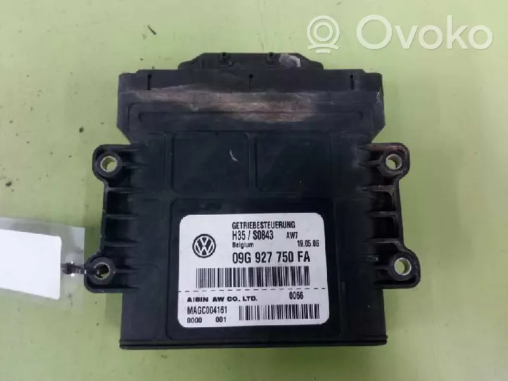 Volkswagen Golf V Centralina/modulo scatola del cambio 09G927750FA