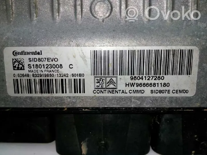 Citroen C4 Grand Picasso Sterownik / Moduł ECU 9804127280