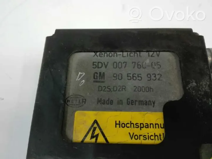 Opel Omega B1 Xenon-valojen ohjainlaite/moduuli 90565932