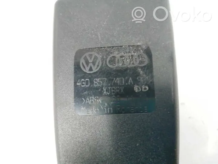 Audi Q3 8U Front seatbelt buckle 4G0857740A