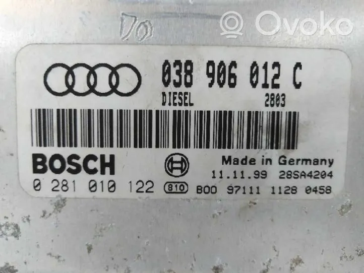 Audi A3 S3 8L Calculateur moteur ECU 038906012C