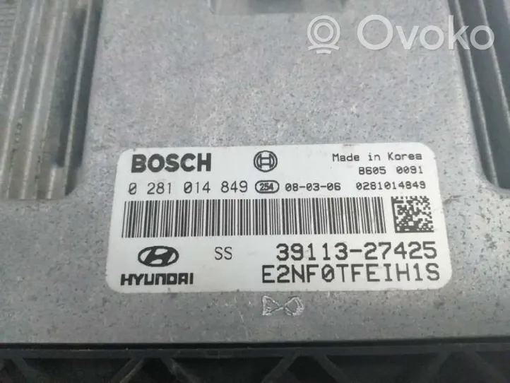 Hyundai Sonata Sterownik / Moduł ECU 3911327425