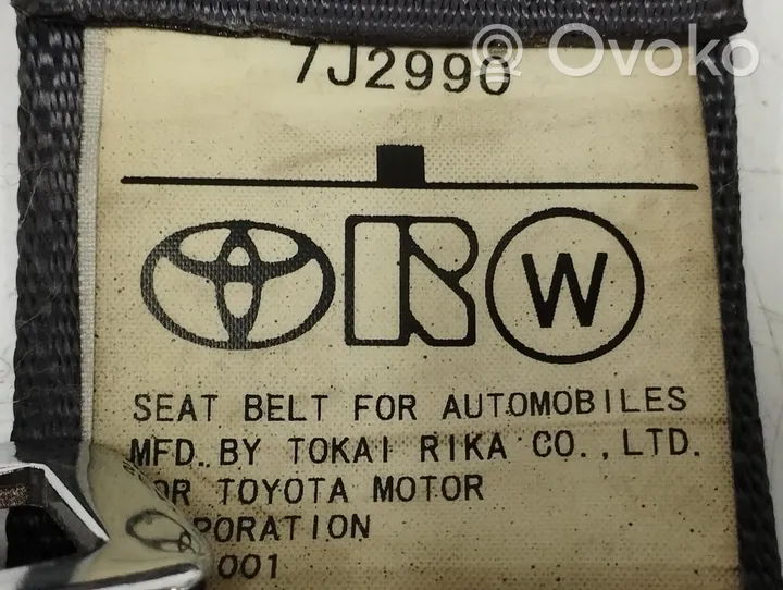 Toyota Previa (XR30, XR40) II Pas bezpieczeństwa fotela tylnego 7J2990