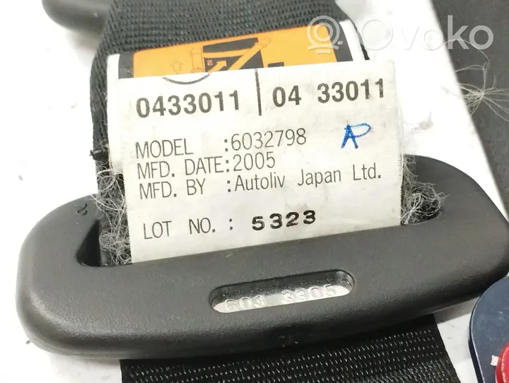 Mazda 3 I Ceinture de sécurité arrière centrale (siège) 6032798