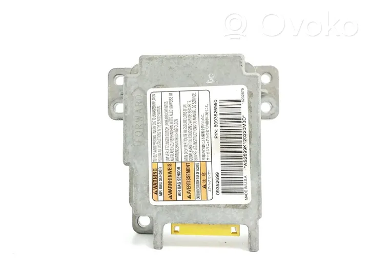 Opel Monterey Module de contrôle airbag 8093526990