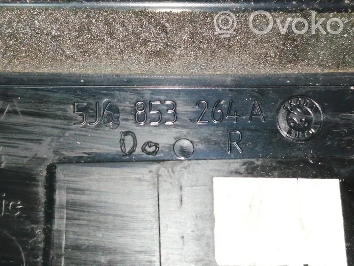 Skoda Fabia Mk2 (5J) Listwa wykończeniowa drzwi przesuwanych 5J6853264A