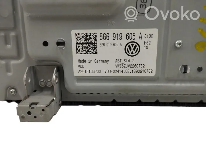 Volkswagen T-Roc Monitori/näyttö/pieni näyttö 5G6919605A