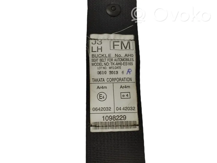 Subaru Forester SJ Ceinture de sécurité arrière TKAH0ES165