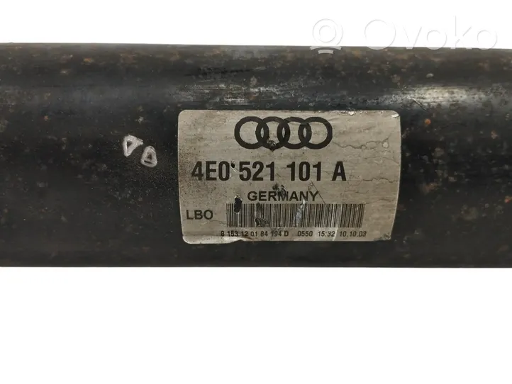 Audi A8 S8 D3 4E Albero di trasmissione con sede centrale 4E0521101A