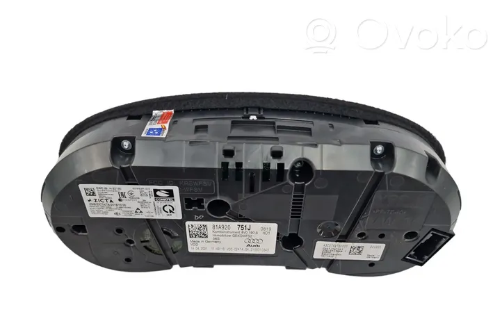 Audi Q2 - Tachimetro (quadro strumenti) 81A920751J