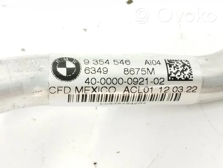 BMW X3 G01 Inne elementy układu klimatyzacji A/C 9354546