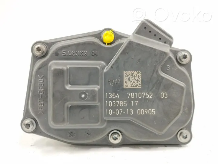 BMW 1 F20 F21 Valvola corpo farfallato 13547810752