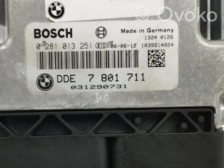 BMW 3 E90 E91 Calculateur moteur ECU 7801711