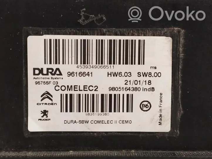 Citroen C4 II Picasso Module de contrôle de boîte de vitesses ECU 9805164380