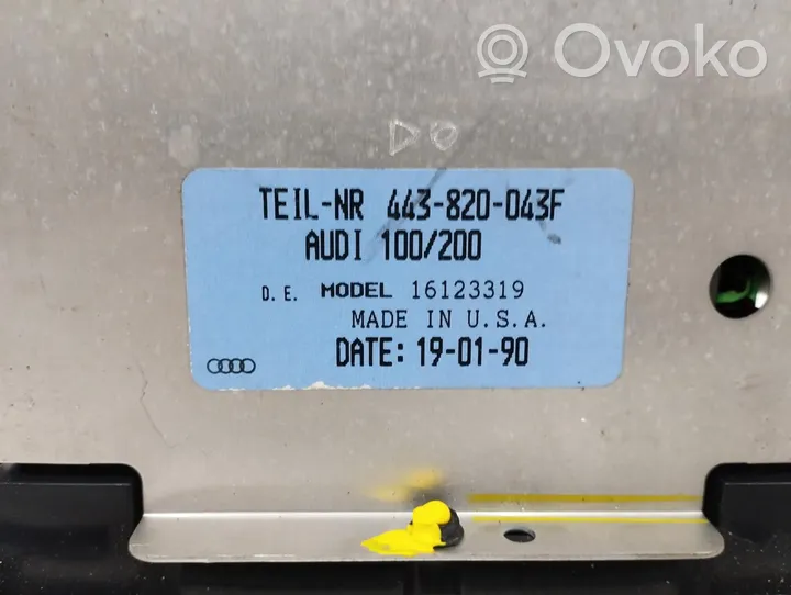 Audi 200 Panel klimatyzacji 443820043F
