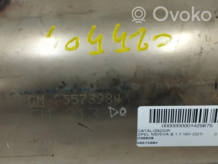 Opel Meriva B Filtr cząstek stałych Katalizator / FAP / DPF 55573984